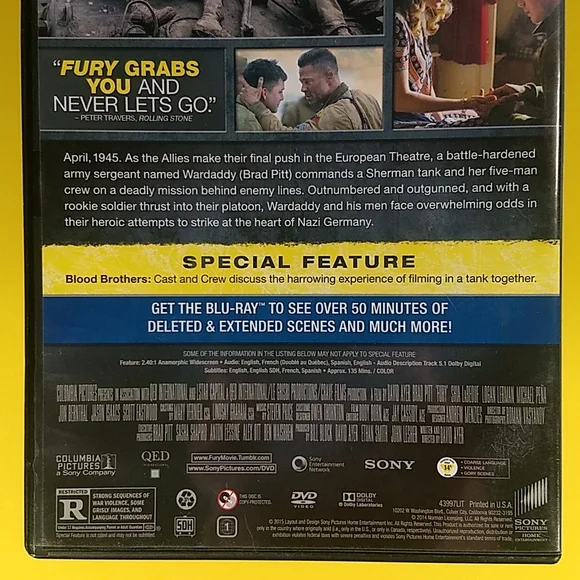 Fury, DVD - Picture 4 of 12